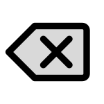 Delete SVG Icon